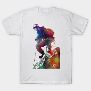 Mountaineer sport art #sport T-Shirt